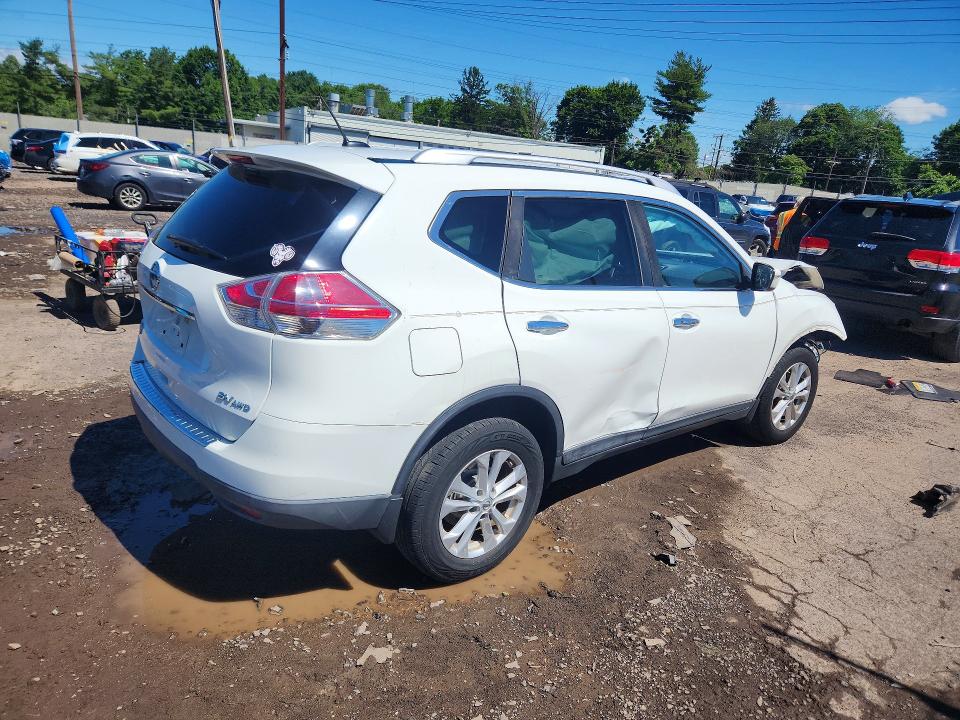2016 Nissan Rogue მანქანა იყიდება აუქციონზე, vin: KNMAT2MV1GP642838, აუქციონის ნომერი: 57380056