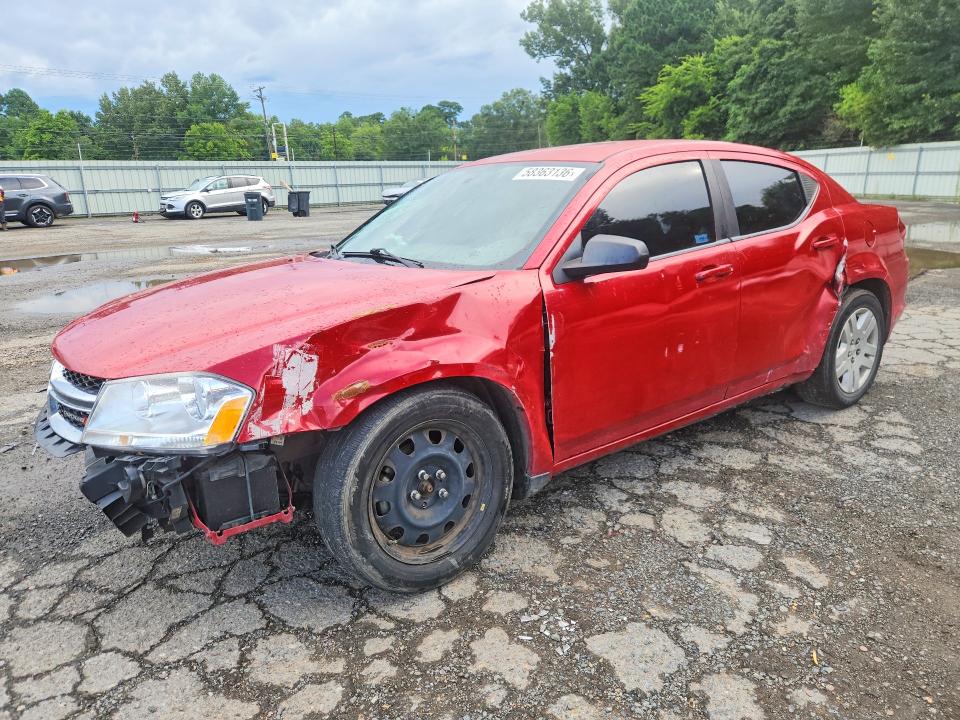 58363136 :رقم المزاد ، 1C3CDZAB3DN541269 vin ، 2013 Dodge Avenger مزاد بيع
