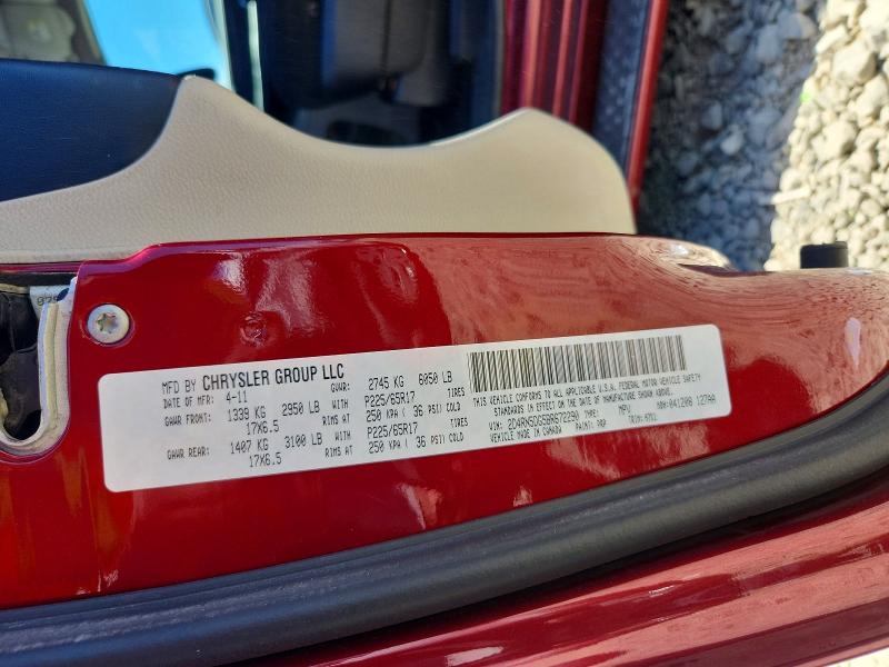 Aukcja sprzedaży 2011 Dodge Grand Caravan, vin: 2D4RN5DG5BR672290, numer aukcji: 57261496