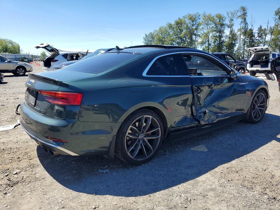 Продаж на аукціоні авто 2018 Audi S5, vin: WAUR4AF5XJA008314, номер лоту: 57188326