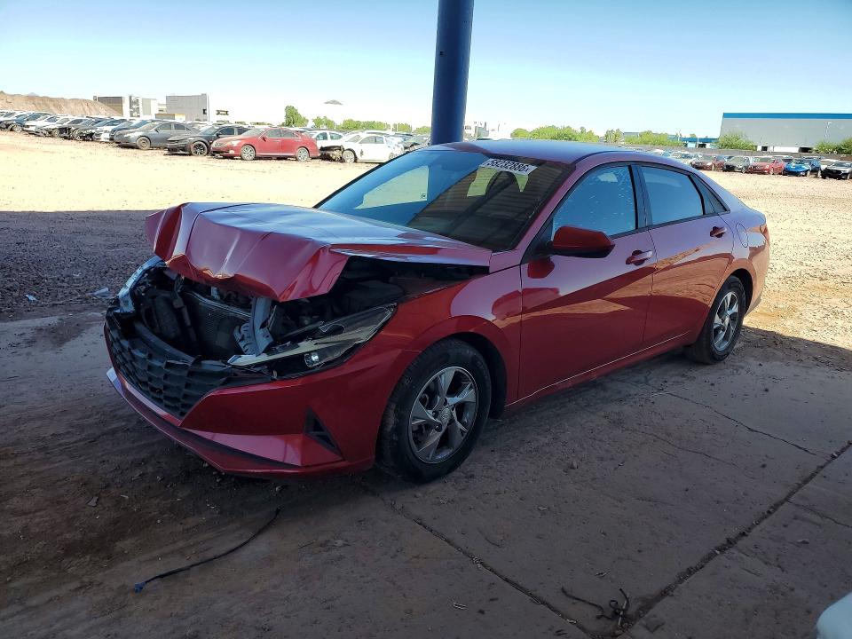 58232886 :رقم المزاد ، 5NPLL4AG7MH036493 vin ، 2021 Hyundai Elantra مزاد بيع
