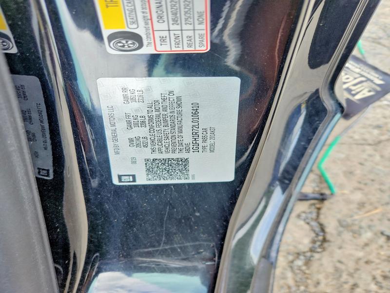 2020 Chevrolet Camaro მანქანა იყიდება აუქციონზე, vin: 1G1FH1R72L0106410, აუქციონის ნომერი: 55361136