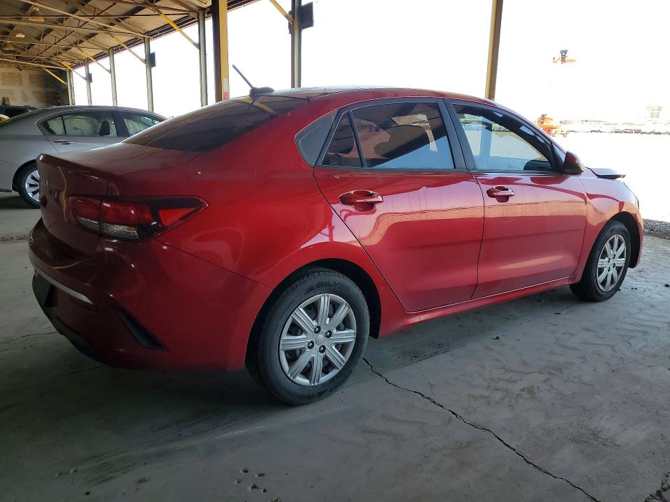 57590776 :رقم المزاد ، 3KPA24AD8NE466183 vin ، 2022 Kia Rio مزاد بيع