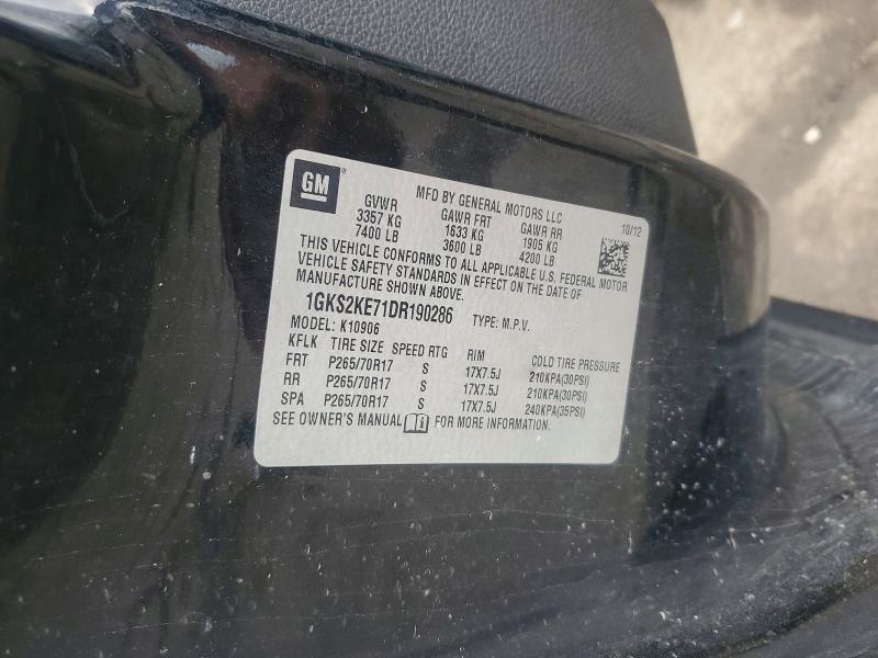 Aukcja sprzedaży 2013 Gmc Yukon Xl, vin: 1GKS2KE71DR190286, numer aukcji: 56630626