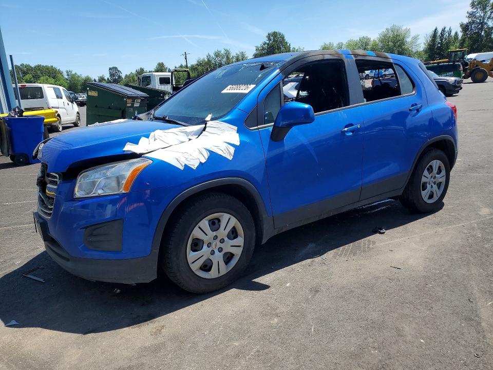 Aukcja sprzedaży 2015 Chevrolet Trax, vin: KL7CJKSB2FB231089, numer aukcji: 56088226