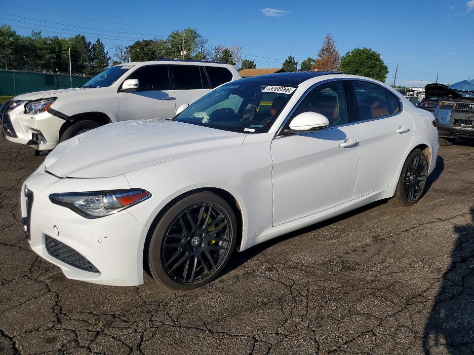 2019 Alfa Romeo Giulia მანქანა იყიდება აუქციონზე, vin: ZARFAMBN5K7602514, აუქციონის ნომერი: 58986066