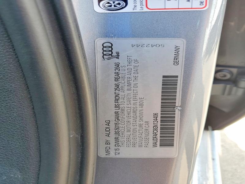 Продаж на аукціоні авто 2016 Audi A6, vin: WAUDFAFC8GN124406, номер лоту: 58010586