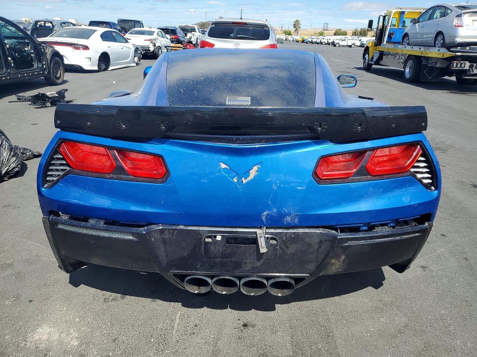 59191906 :رقم المزاد ، 1G1YL2D73F5124328 vin ، 2015 Chevrolet Corvette مزاد بيع