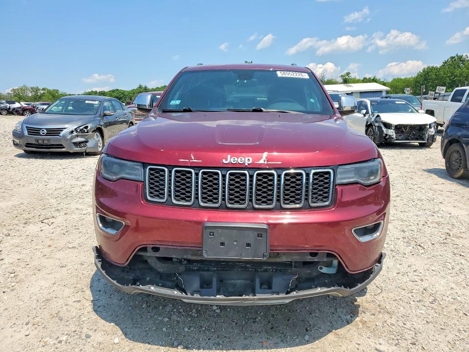 2017 Jeep Grand Cherokee მანქანა იყიდება აუქციონზე, vin: 1C4RJFBG6HC639981, აუქციონის ნომერი: 58952226