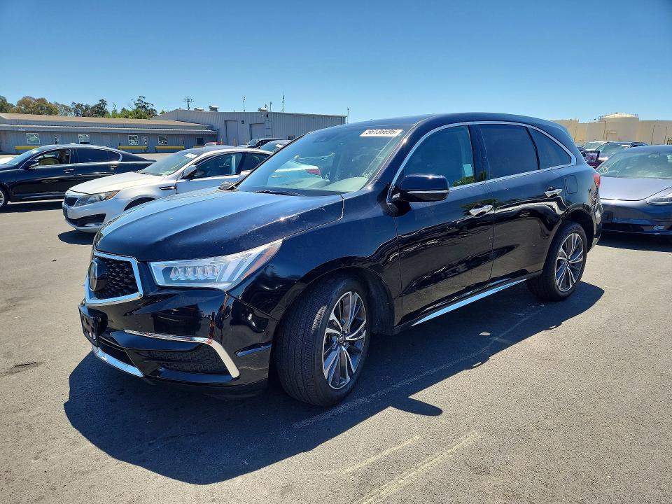 Auction sale of the 2020 Acura Mdx, vin: 5J8YD4H50LL017965, lot number: 56136696