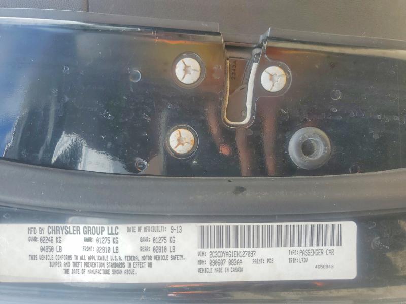 56632956 :رقم المزاد ، 2C3CDYAG1EH127097 vin ، 2014 Dodge Challenger مزاد بيع