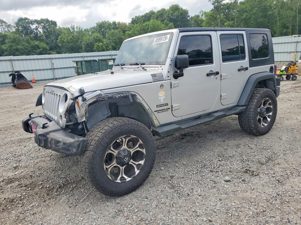 Auction sale of the 2012 Jeep Wrangler Unlimited, vin: 1C4BJWDG7CL272645, lot number: 55999126