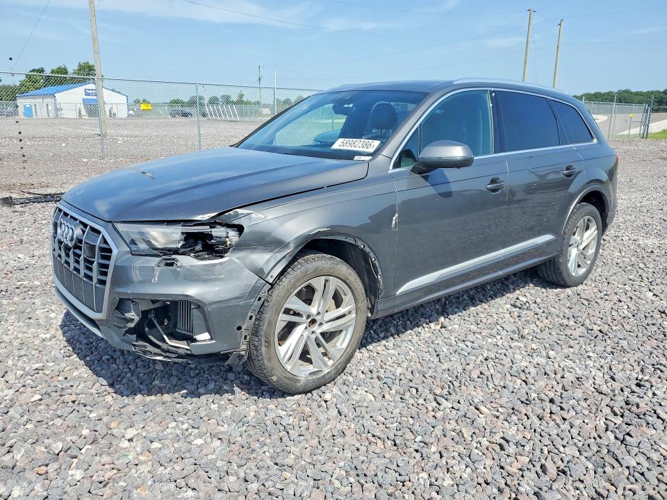 Продаж на аукціоні авто 2021 Audi Q7, vin: WA1LXAF76MD017607, номер лоту: 58982386