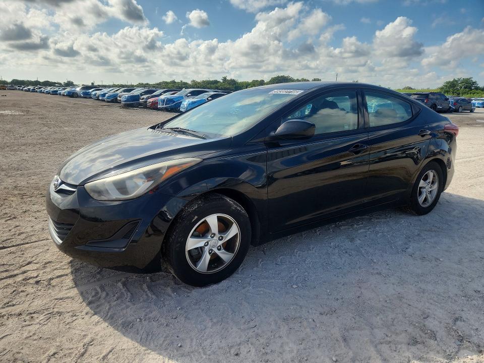 Продажа на аукционе авто 2014 Hyundai Elantra, vin: KMHDH4AE9EU034591, номер лота: 59382716