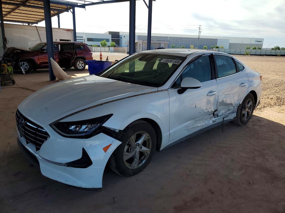 56081586 :رقم المزاد ، 5NPEG4JAXMH128139 vin ، 2021 Hyundai Sonata مزاد بيع