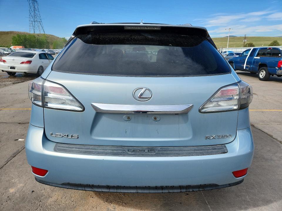 2010 Lexus Rx მანქანა იყიდება აუქციონზე, vin: 2T2BK1BA6AC047292, აუქციონის ნომერი: 56798096