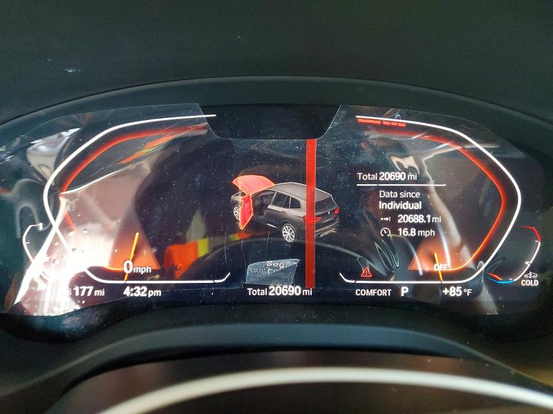 55831566 :رقم المزاد ، 5UXTY5C05M9E81672 vin ، 2021 Bmw X3 مزاد بيع