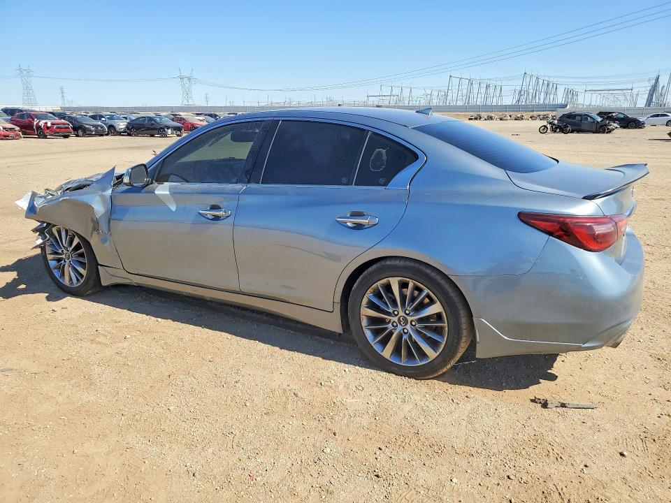 2018 Infiniti Q50 მანქანა იყიდება აუქციონზე, vin: JN1EV7AP6JM353836, აუქციონის ნომერი: 57140026