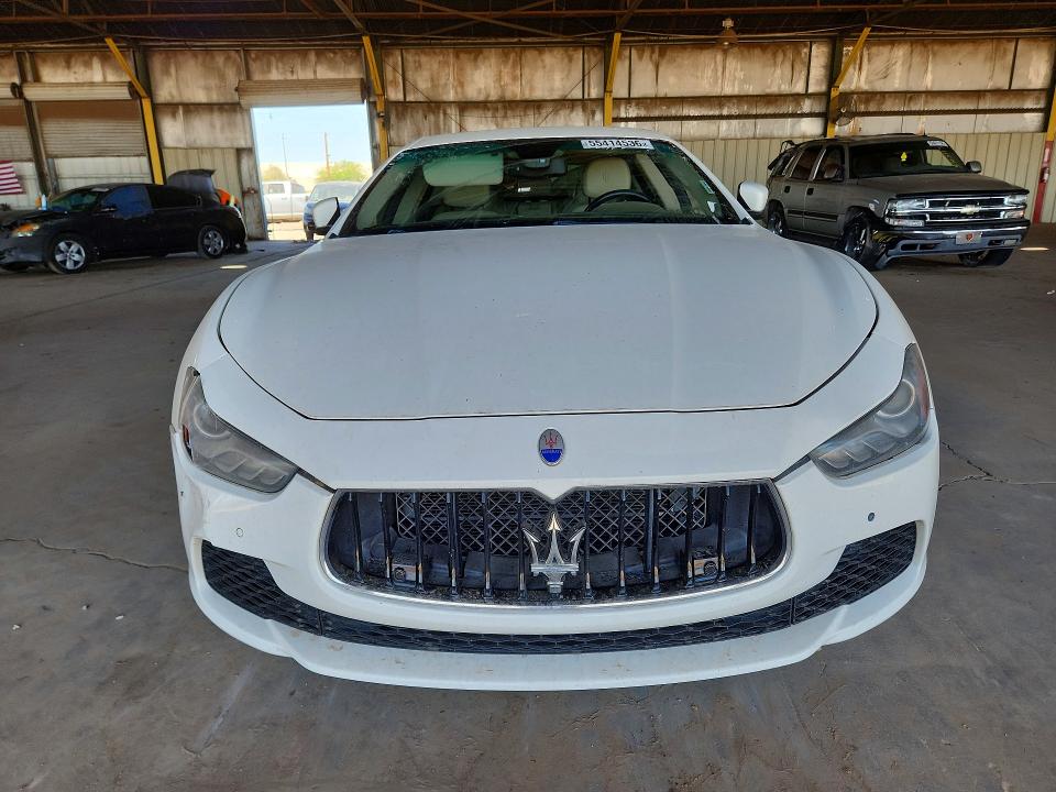 Продаж на аукціоні авто 2015 Maserati Ghibli, vin: ZAM57XSA7F1130498, номер лоту: 55414536