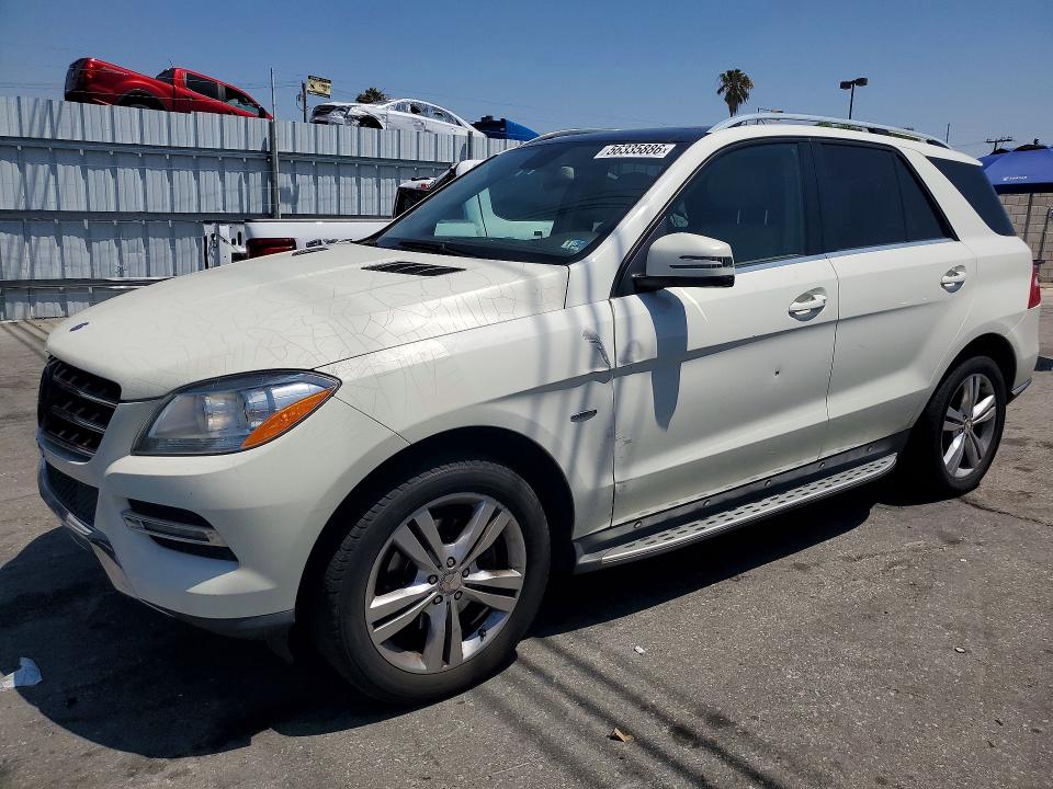 2012 Mercedes-benz Ml მანქანა იყიდება აუქციონზე, vin: 4JGDA2EB6CA011566, აუქციონის ნომერი: 56335886