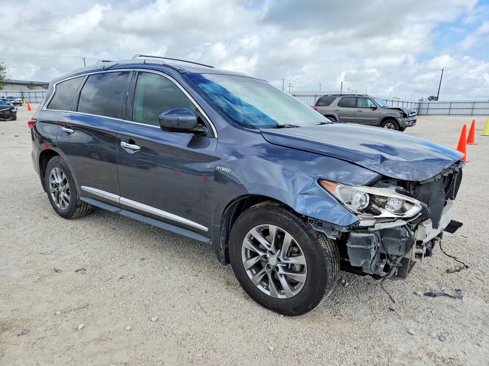 57189846 :رقم المزاد ، 5N1CL0MN2EC523824 vin ، 2014 Infiniti Qx60 مزاد بيع
