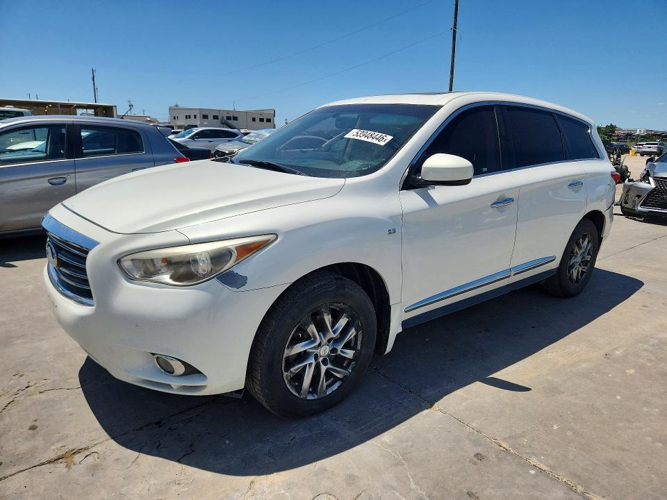 2014 Infiniti Qx60 მანქანა იყიდება აუქციონზე, vin: 5N1AL0MN0EC521156, აუქციონის ნომერი: 53948446