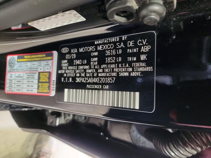 Продажа на аукционе авто 2019 Kia Rio, vin: 3KPA25AB4KE201857, номер лота: 57746006