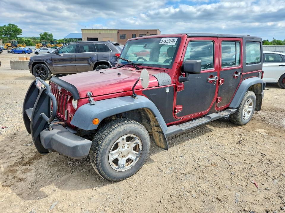 Продаж на аукціоні авто 2013 Jeep Wrangler Unlimited, vin: 1C4BJWKG4DL586192, номер лоту: 57537816