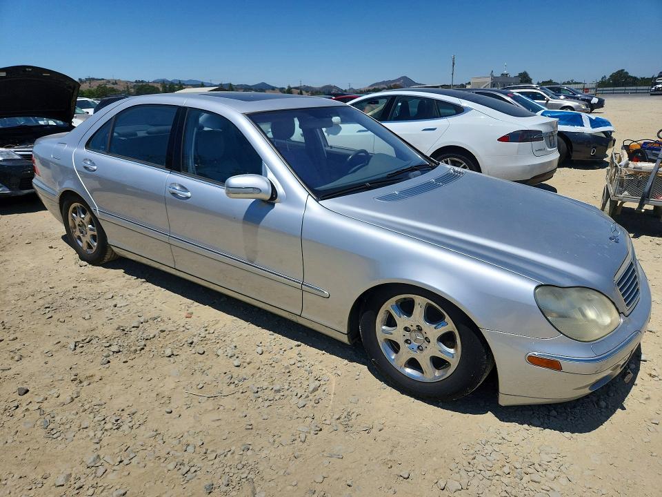 2001 Mercedes-benz S მანქანა იყიდება აუქციონზე, vin: WDBNG70J21A171135, აუქციონის ნომერი: 57757396
