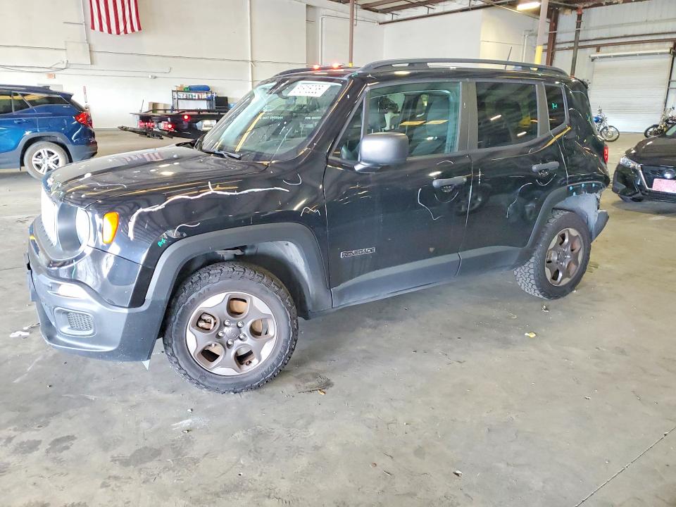 2018 Jeep Renegade მანქანა იყიდება აუქციონზე, vin: ZACCJBAB0JPH51259, აუქციონის ნომერი: 51815036