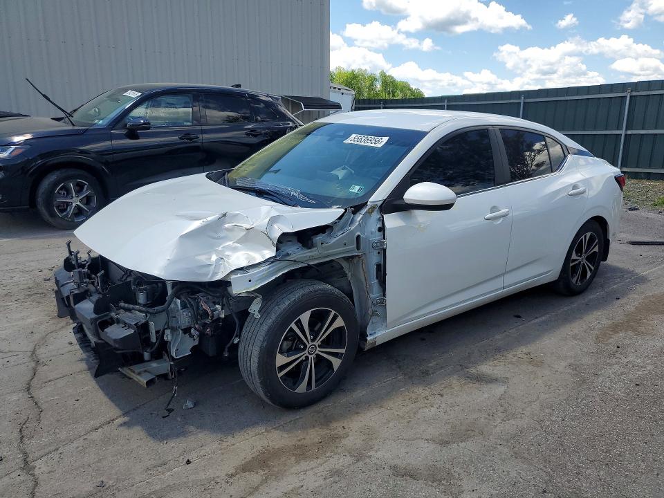 Auction sale of the 2021 Nissan Sentra, vin: 3N1AB8CVXMY326939, lot number: 55636956