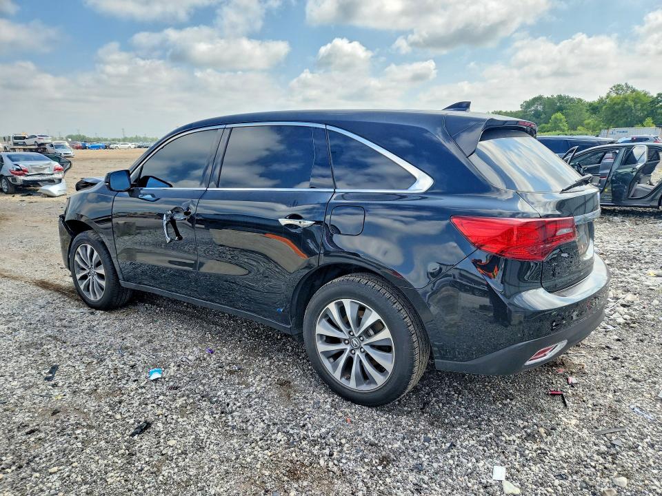 59185206 :رقم المزاد ، 5FRYD4H42GB020461 vin ، 2016 Acura Mdx مزاد بيع