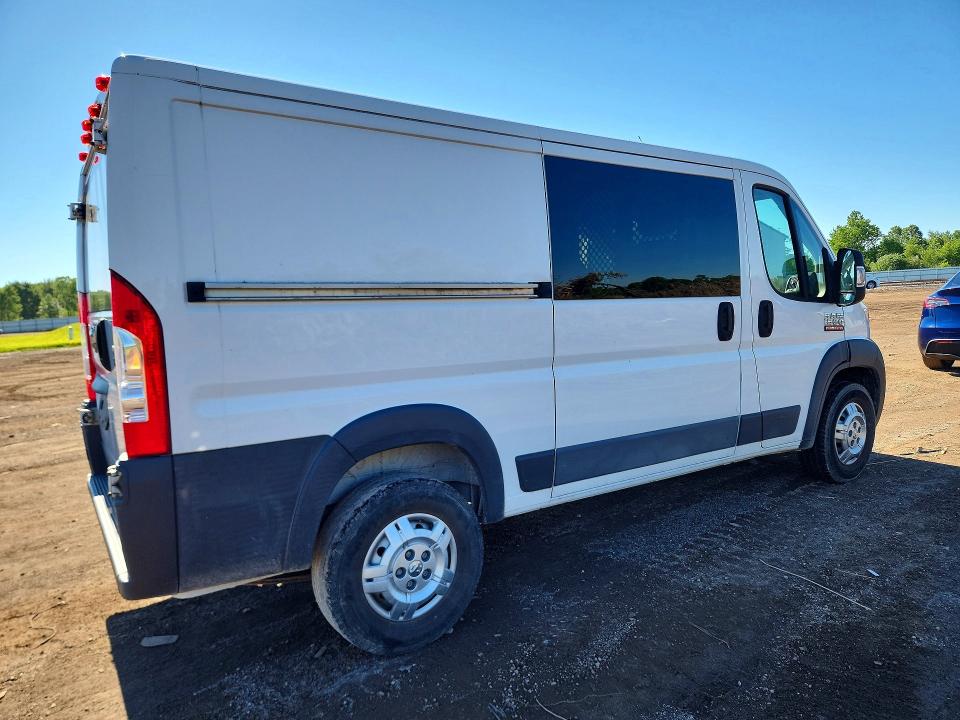 58189366 :رقم المزاد ، 3C6TRVAG5HE534214 vin ، 2017 Ram Promaster 1500 مزاد بيع