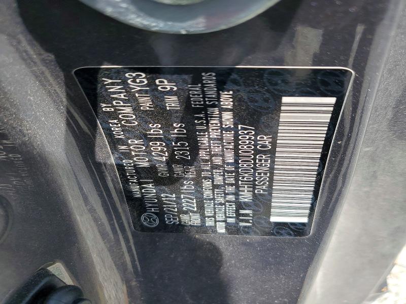 Продаж на аукціоні авто 2013 Hyundai Genesis Coupe, vin: KMHHT6KD8DU089937, номер лоту: 57125566