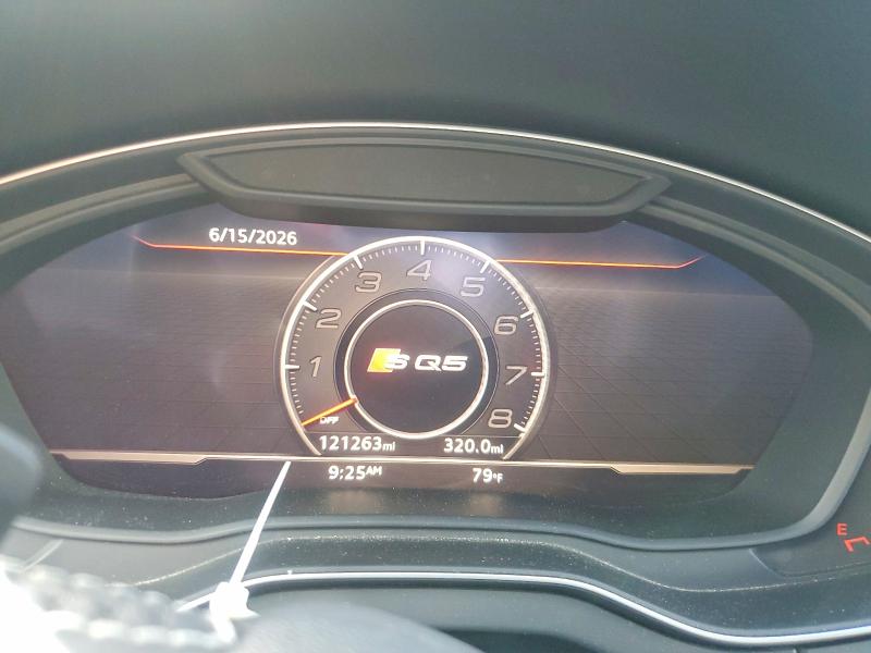 Продажа на аукционе авто 2018 Audi Sq5, vin: WA1A4AFY0J2007798, номер лота: 56870616