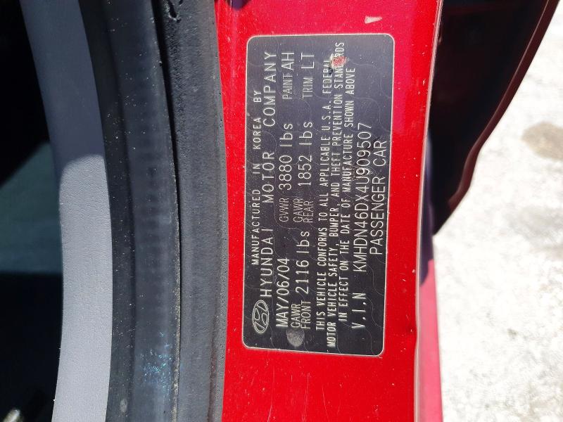 Продаж на аукціоні авто 2004 Hyundai Elantra, vin: KMHDN46DX4U909507, номер лоту: 58409336