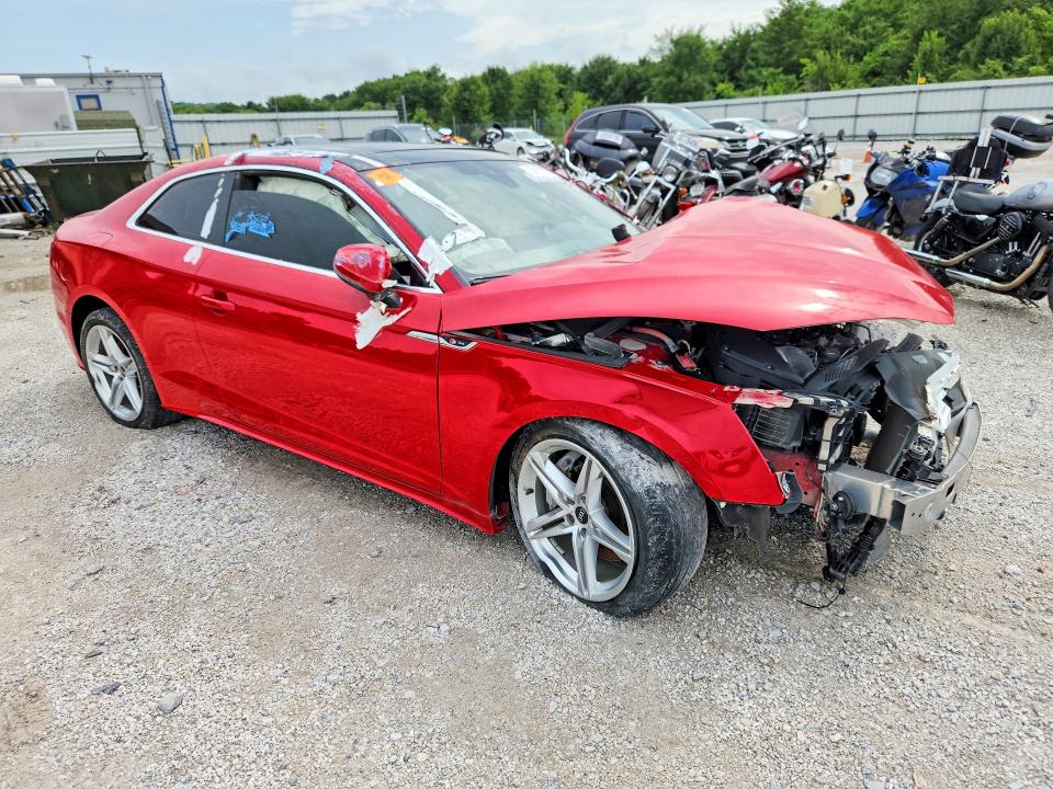 59163756 :رقم المزاد ، WAUSAAF56NA011890 vin ، 2022 Audi A5 مزاد بيع