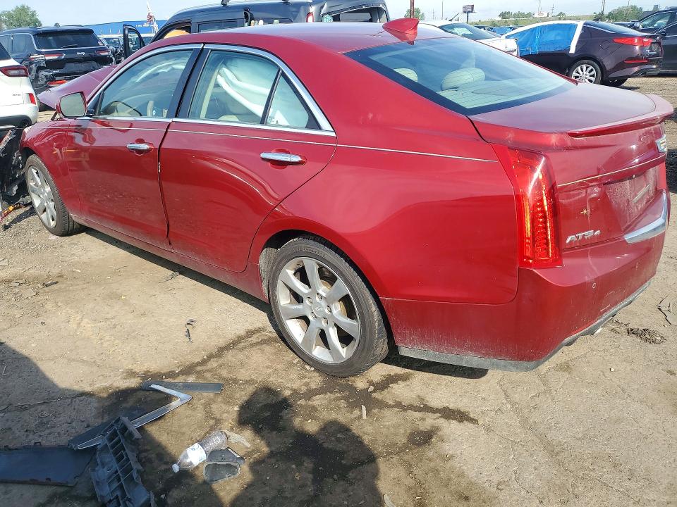 2015 Cadillac Ats მანქანა იყიდება აუქციონზე, vin: 1G6AH5RX1F0107287, აუქციონის ნომერი: 58608326