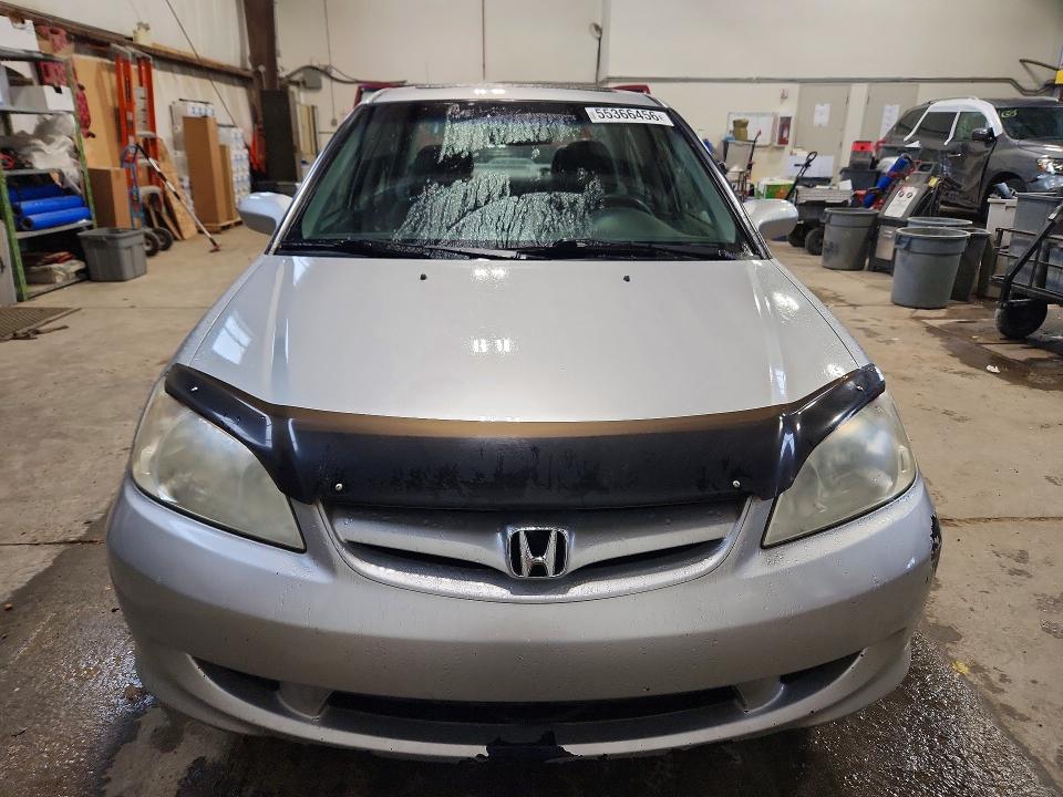Продаж на аукціоні авто 2005 Honda Civic, vin: 2HGES16655H044226, номер лоту: 55366456