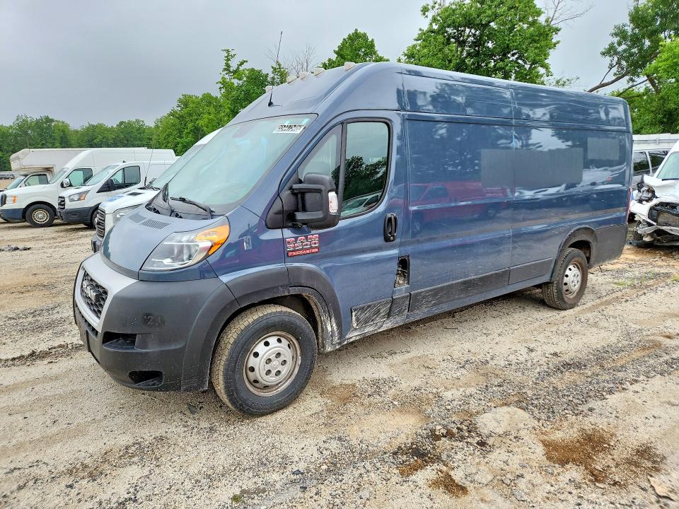 2021 Ram Promaster 3500 მანქანა იყიდება აუქციონზე, vin: 3C6MRVJG1ME544995, აუქციონის ნომერი: 55447546