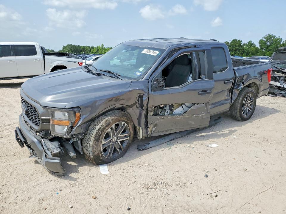 59096746 :رقم المزاد ، 1FTEW1C59PKF42889 vin ، 2023 Ford F150 مزاد بيع