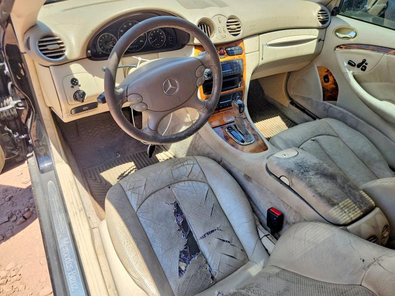 2003 Mercedes-benz Clk მანქანა იყიდება აუქციონზე, vin: WDBTJ65J43F021822, აუქციონის ნომერი: 57385006