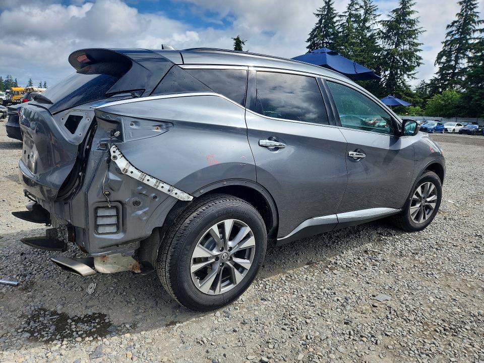 Продажа на аукционе авто 2017 Nissan Murano, vin: 5N1AZ2MG6HN129495, номер лота: 56047556