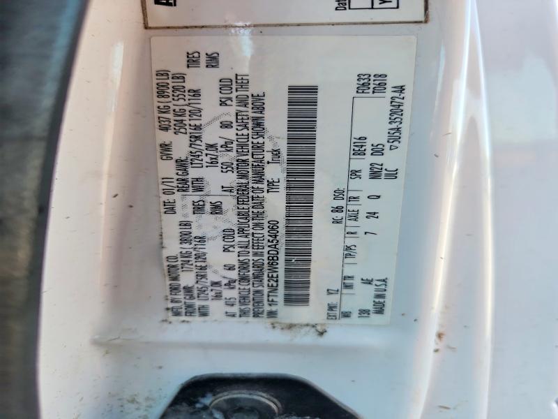 Продажа на аукционе авто 2011 Ford Econoline, vin: 1FTNE2EW6BDA54060, номер лота: 58198766
