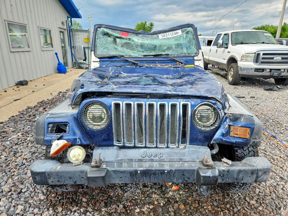 2000 Jeep Wrangler / Tj მანქანა იყიდება აუქციონზე, vin: 1J4FA49S9YP804703, აუქციონის ნომერი: 58311246