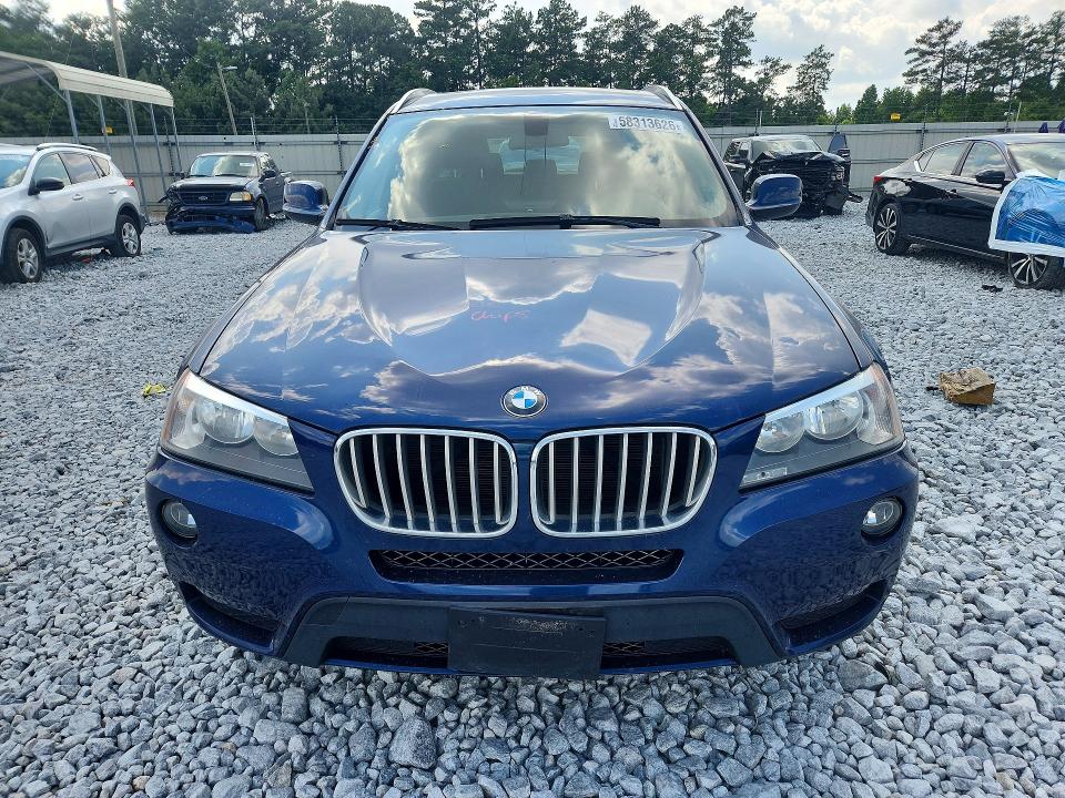 2013 Bmw X3 მანქანა იყიდება აუქციონზე, vin: 5UXWX9C55D0A24710, აუქციონის ნომერი: 58313626
