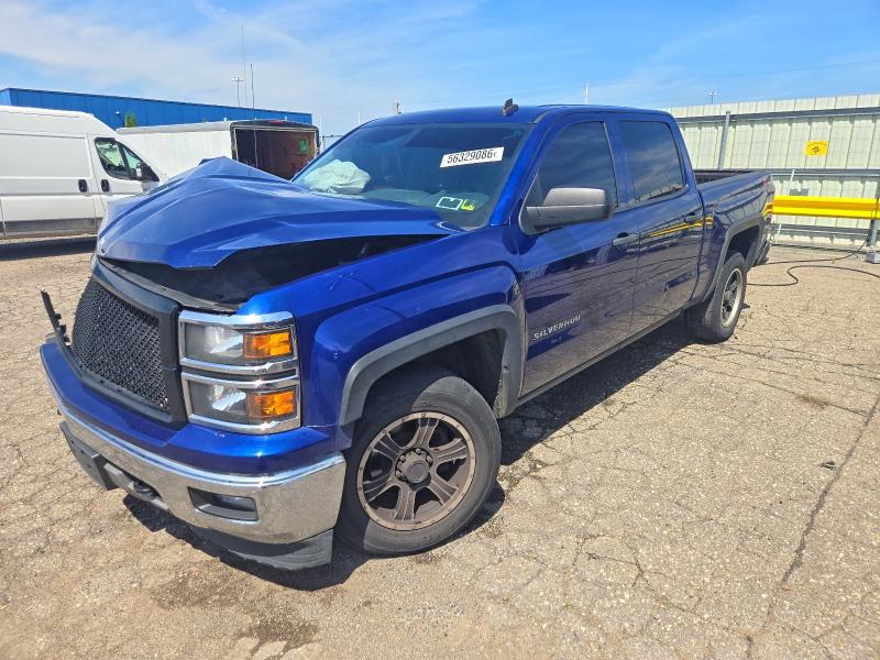 56329086 :رقم المزاد ، 3GCUKREH4EG195649 vin ، 2014 Chevrolet Silverado مزاد بيع
