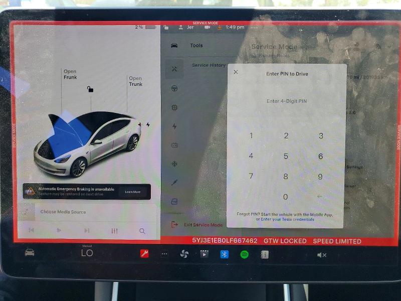 Aukcja sprzedaży 2020 Tesla Model 3, vin: 5YJ3E1EB0LF667462, numer aukcji: 55199136