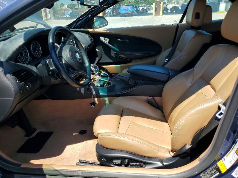 2010 Bmw 650 მანქანა იყიდება აუქციონზე, vin: WBAEB5C56AC225573, აუქციონის ნომერი: 57914716