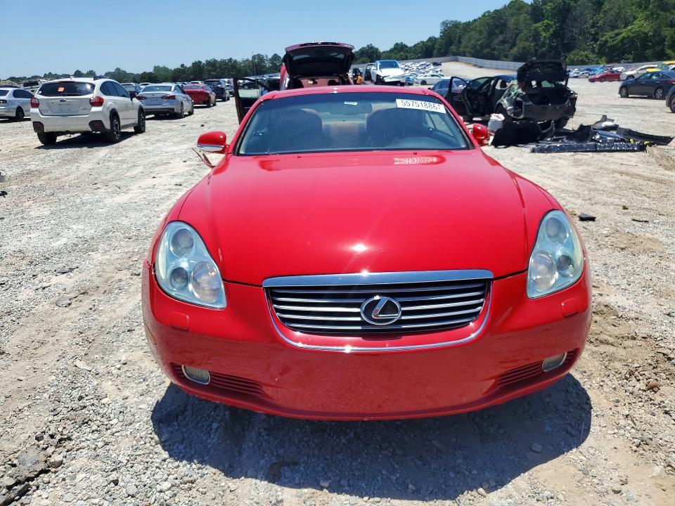 55751886 :رقم المزاد ، JTHFN48Y950068669 vin ، 2005 Lexus Sc مزاد بيع